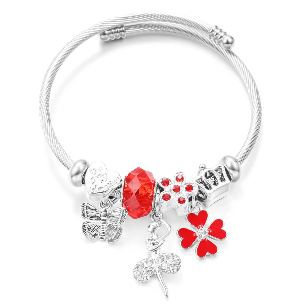 Dragonfly Crystal Bracelet
