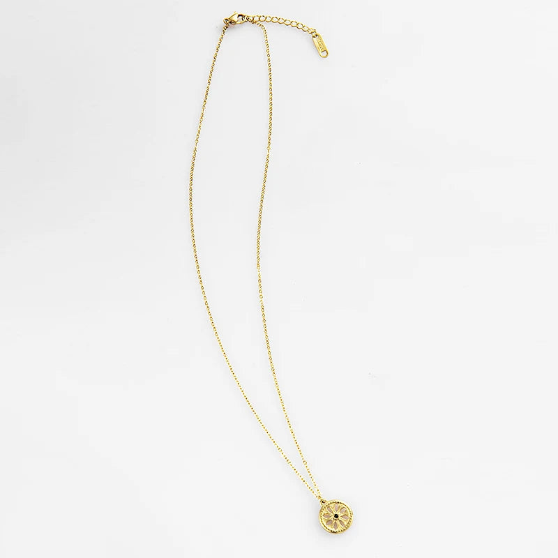 Round Pendant Necklace