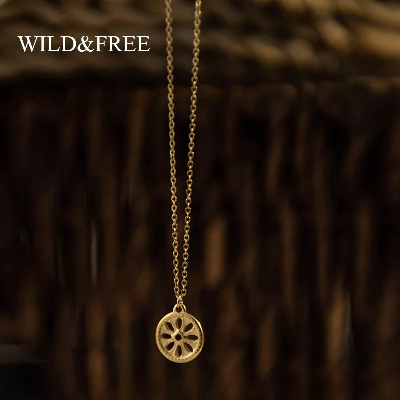 Round Pendant Necklace