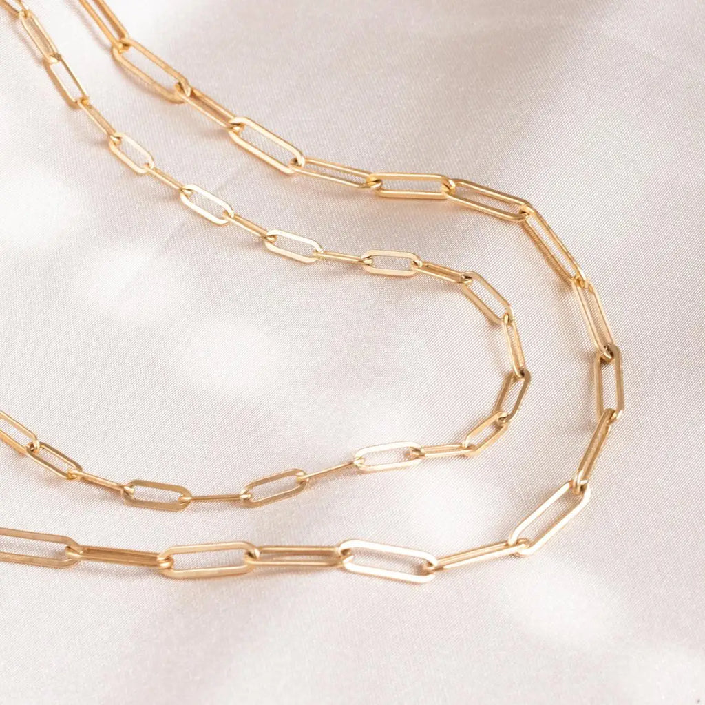 Paperclip Link Necklace