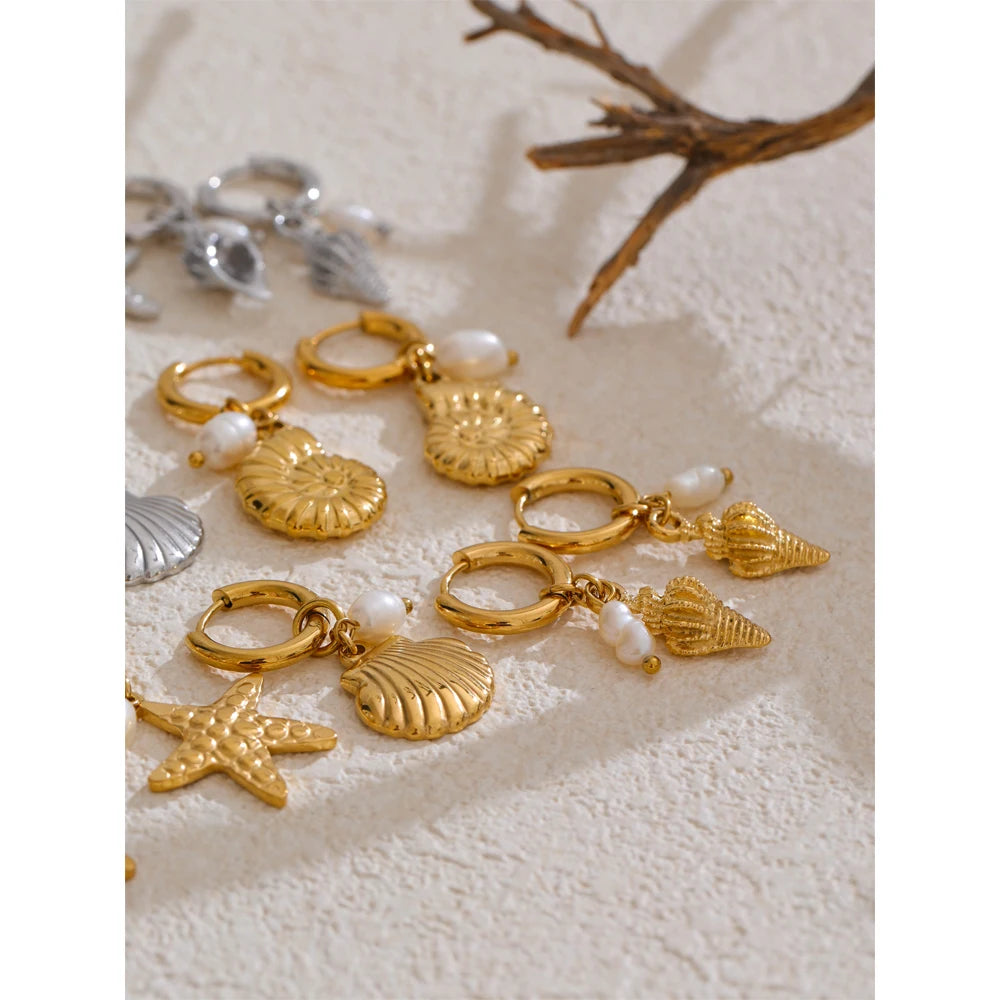 Ocean Style Earrings
