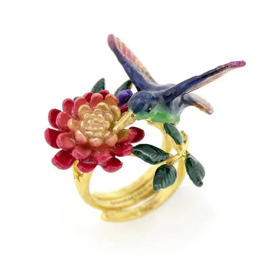 korean flower ring