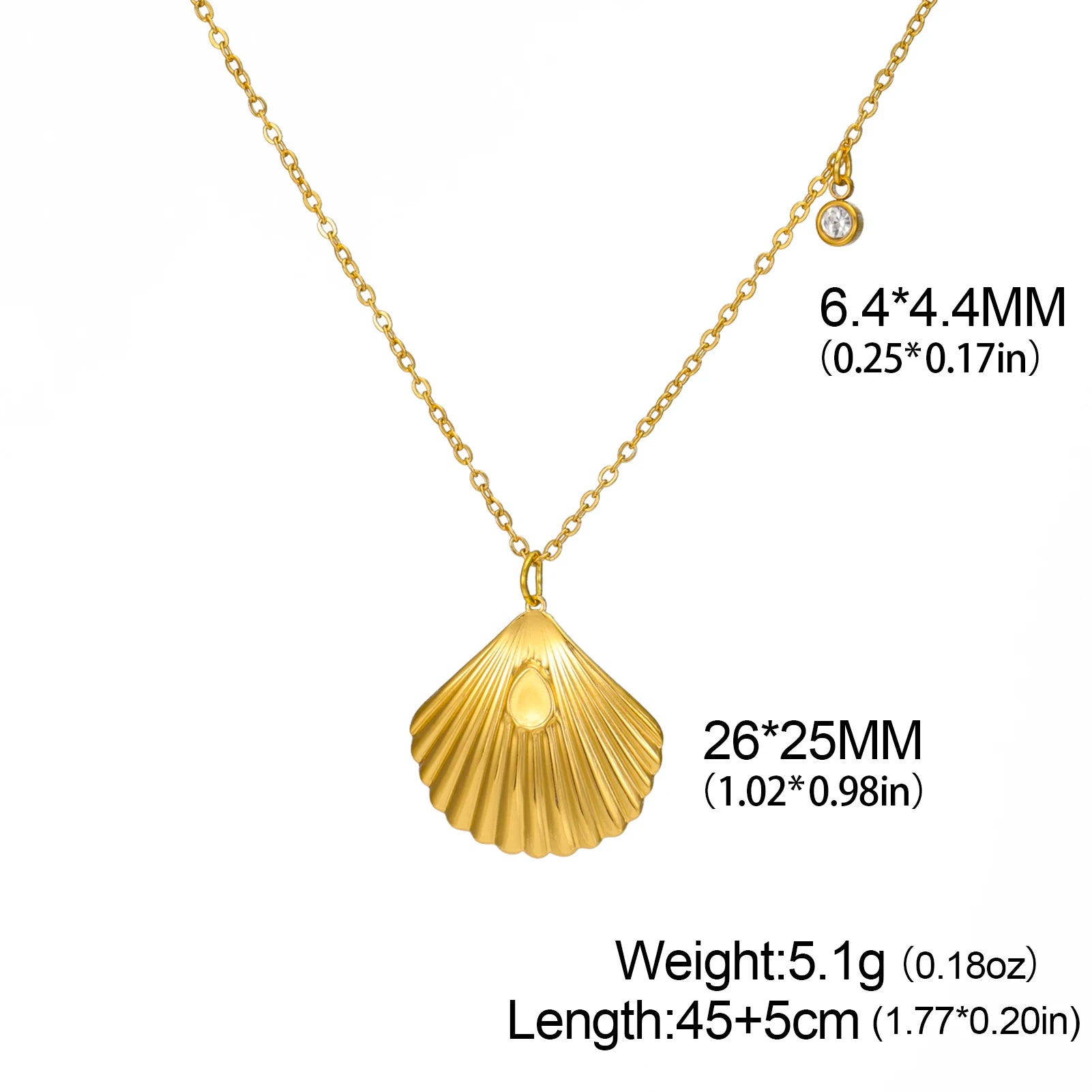 Teamer Shell Necklace