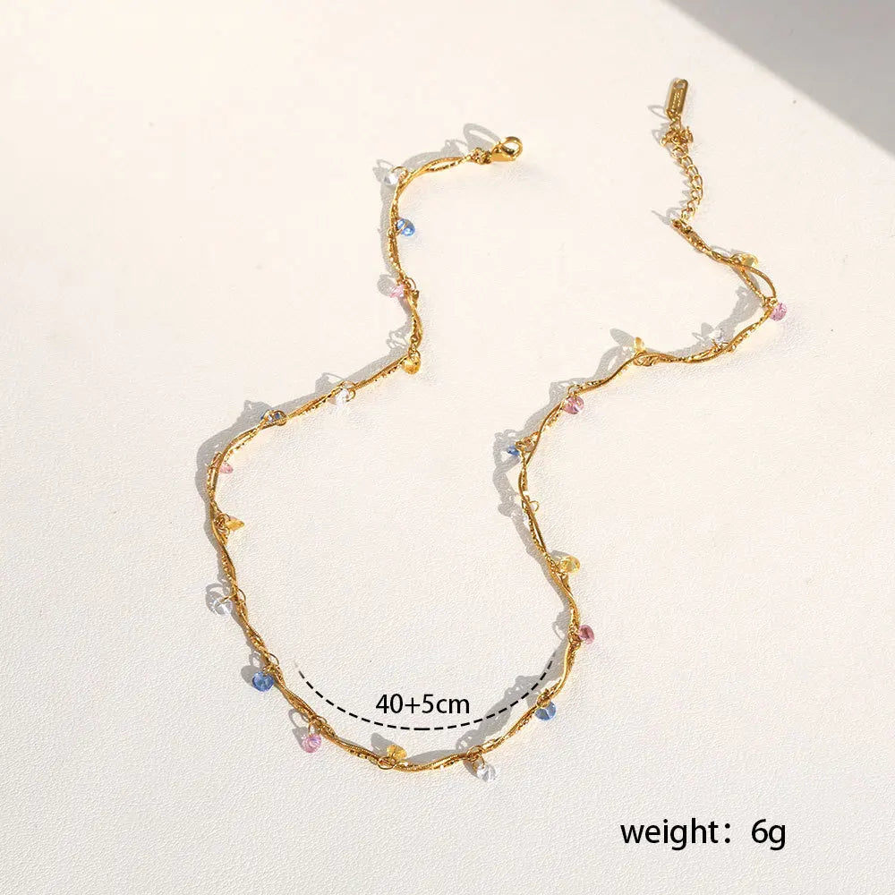 Twisted Stainless Steel Necklace