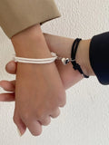 Couple's love bracelet