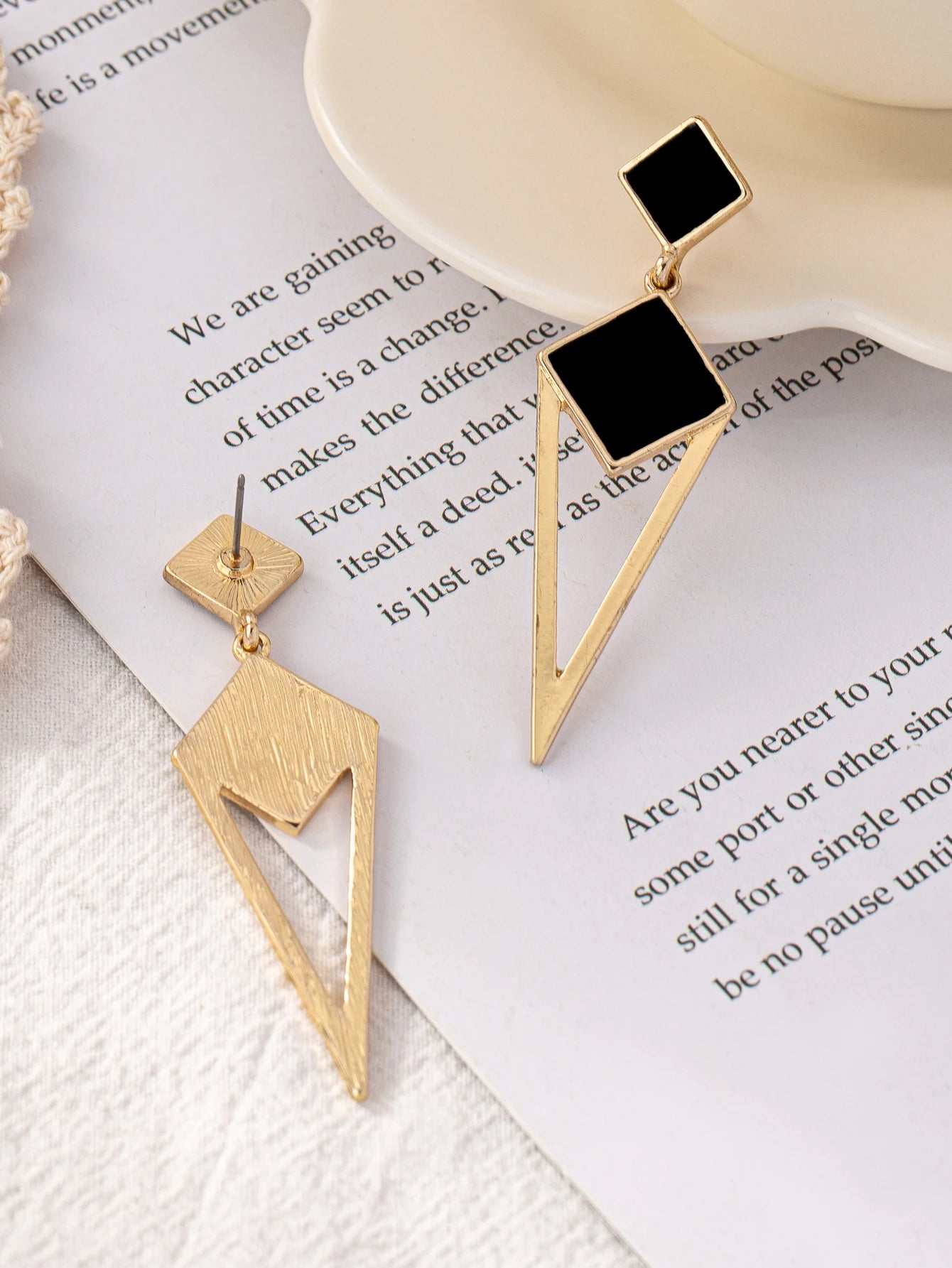 Oil Drip Earrings