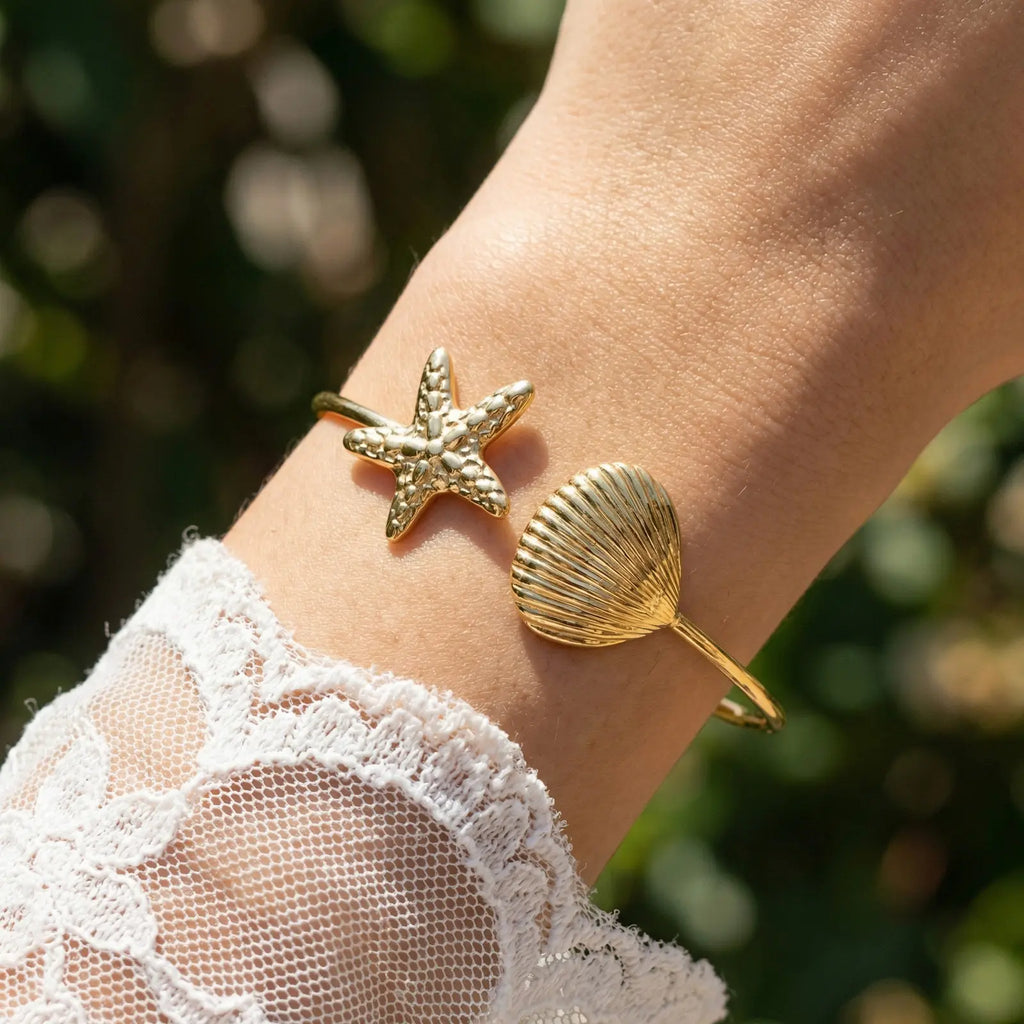 Starfish Shell Bracelet