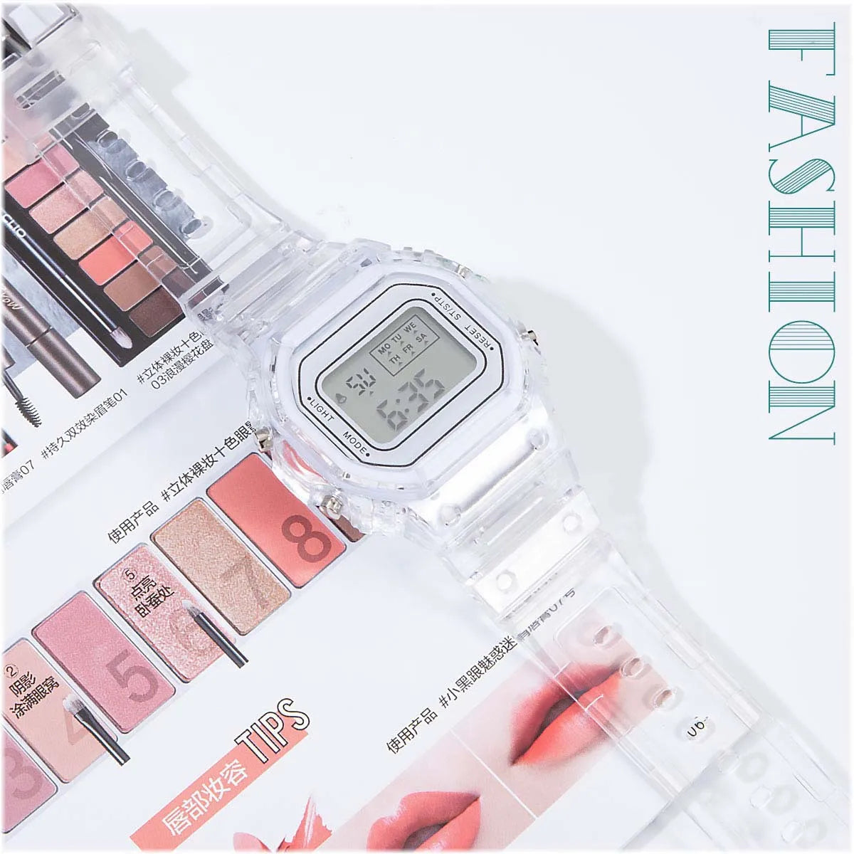 Transparent Electric Watch