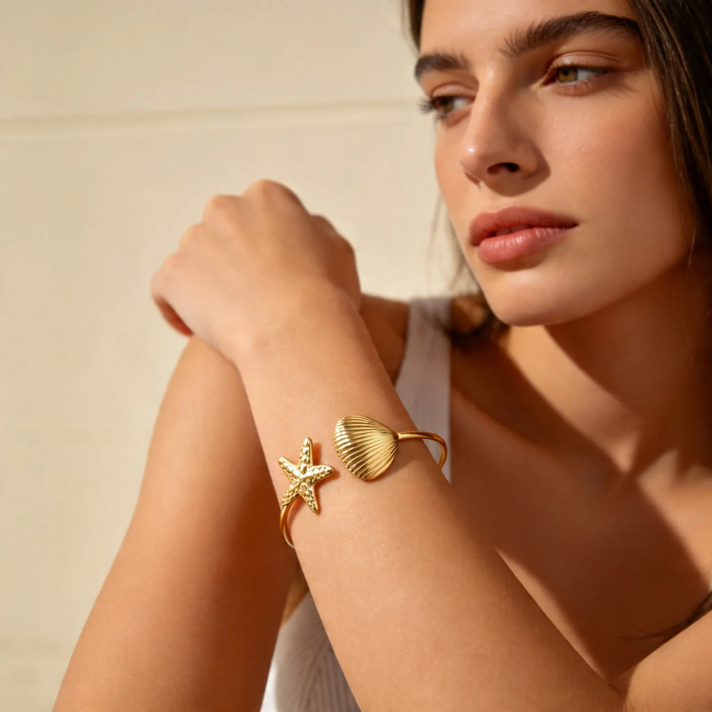 Starfish Shell Bracelet