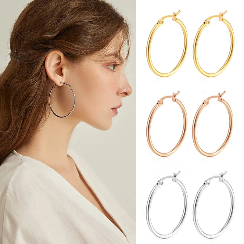 Classic Hoop Earrings