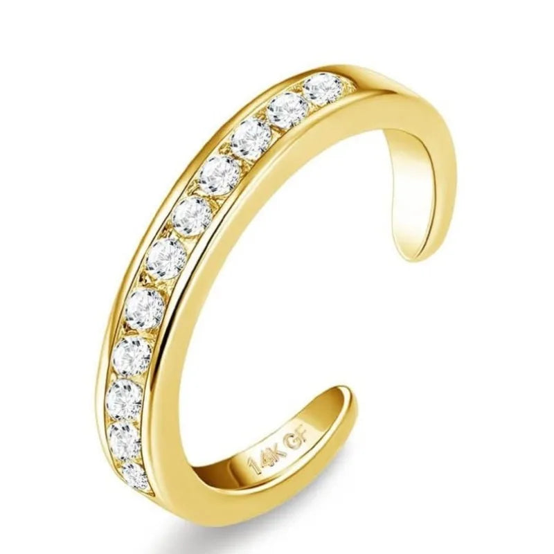 14K Gold Plated Toe Rings