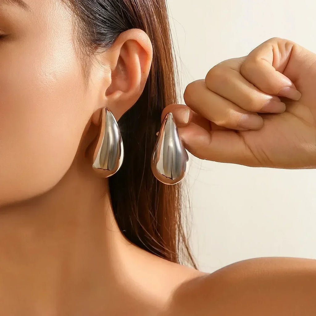 18K Gold Plated  Water Drop Earring