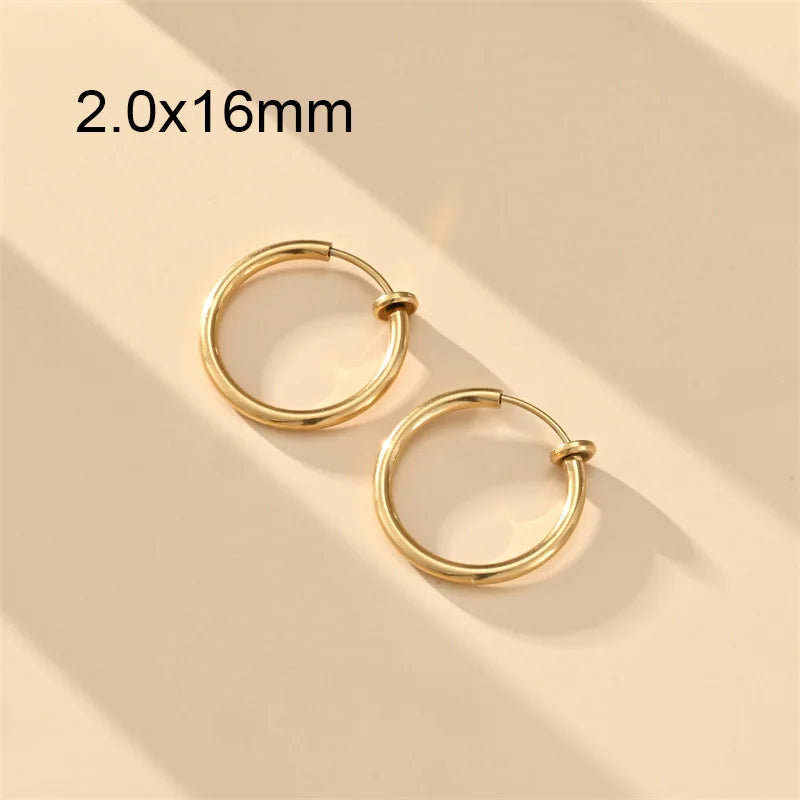 Round Spring Ear Clip