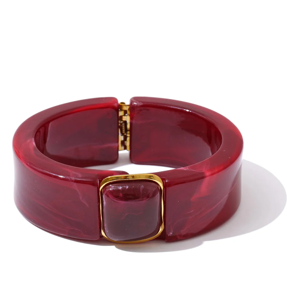 Vintage Acrylic Bracelet