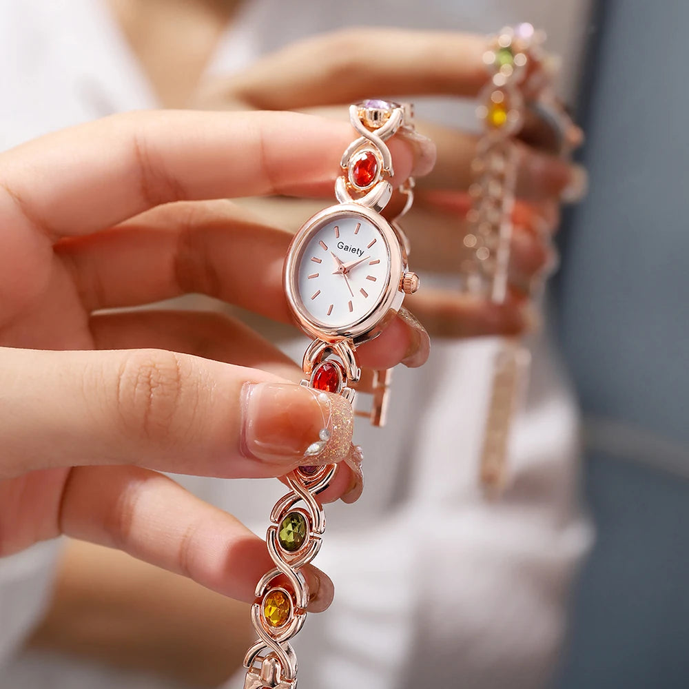 Diamond Zigzag Watch