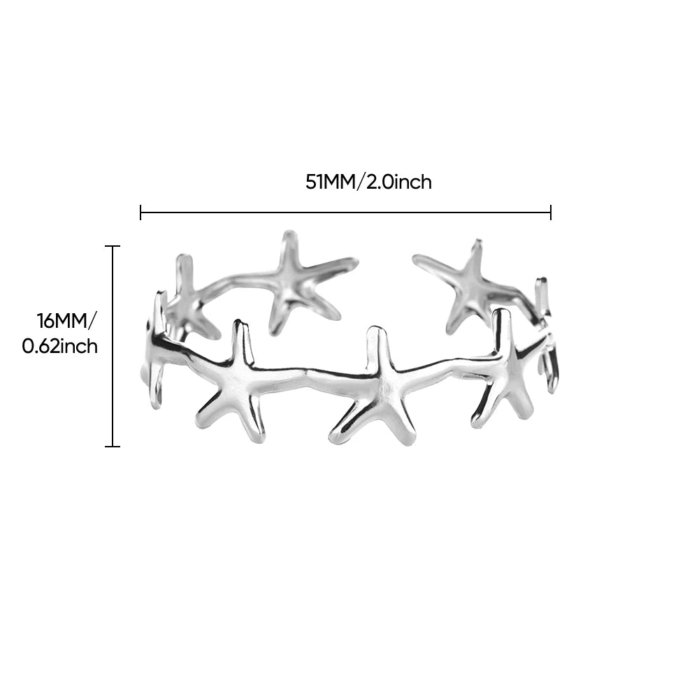 Starfish Bangles Bracelets