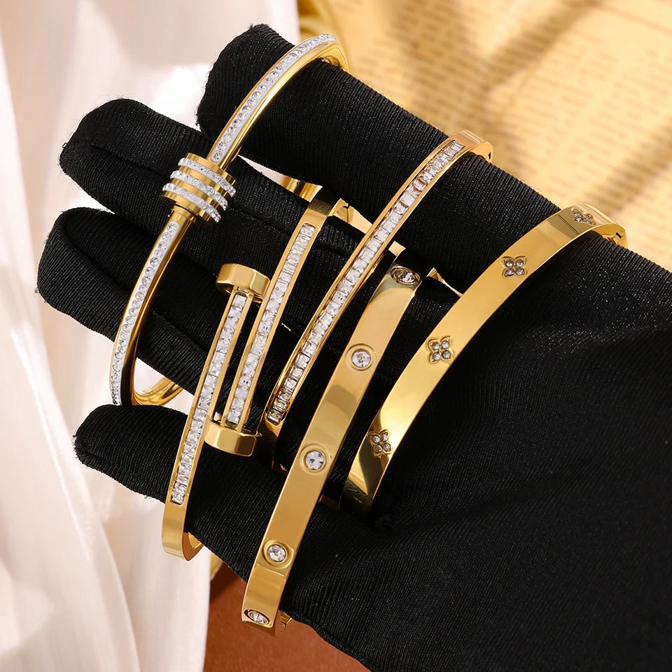 Couple's Stacked Bracelet