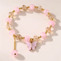 Butterfly Pendant Bracelet