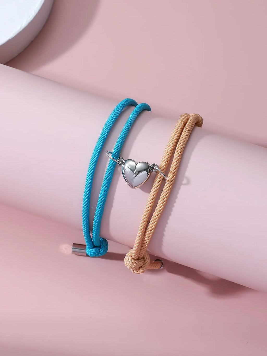 Couple's love bracelet