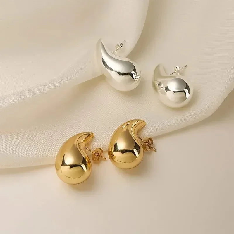 18K Gold Plated  Water Drop Earring