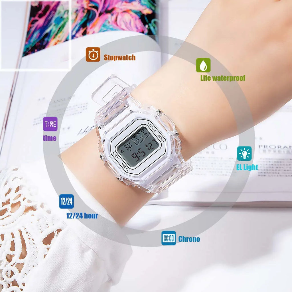 Transparent Electric Watch