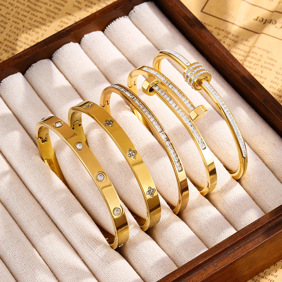 Couple's Stacked Bracelet