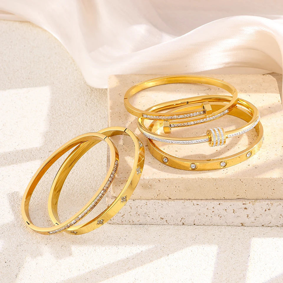 Couple's Stacked Bracelet