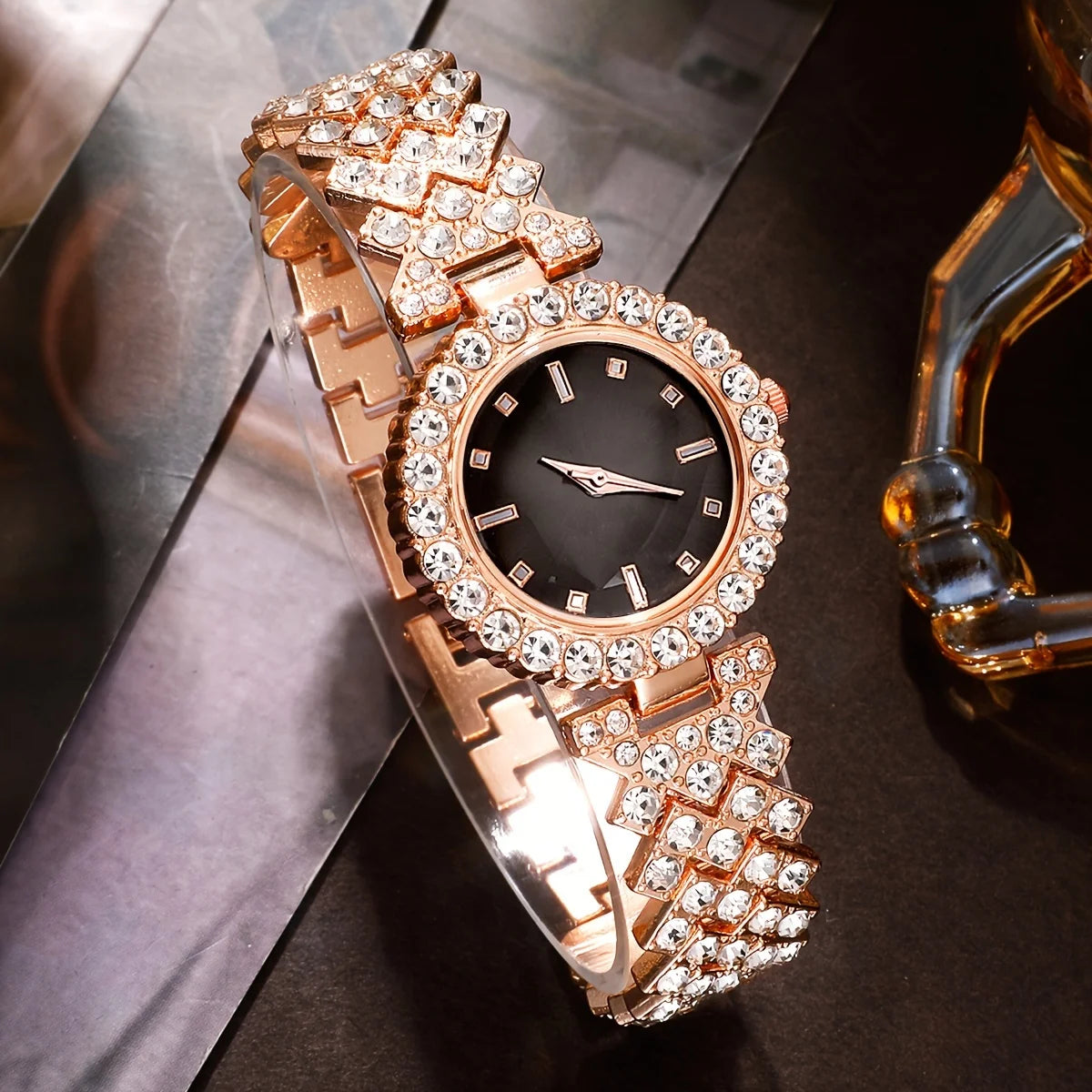 Balck face Diamond set