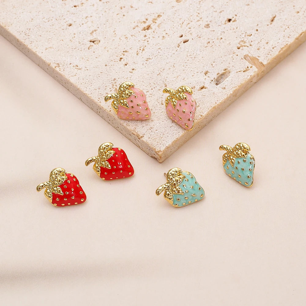 Strawberry Earrings