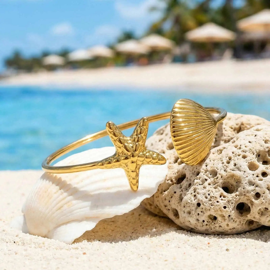 Starfish Shell Bracelet