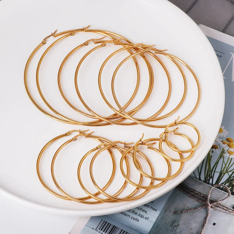 Classic Hoop Earrings