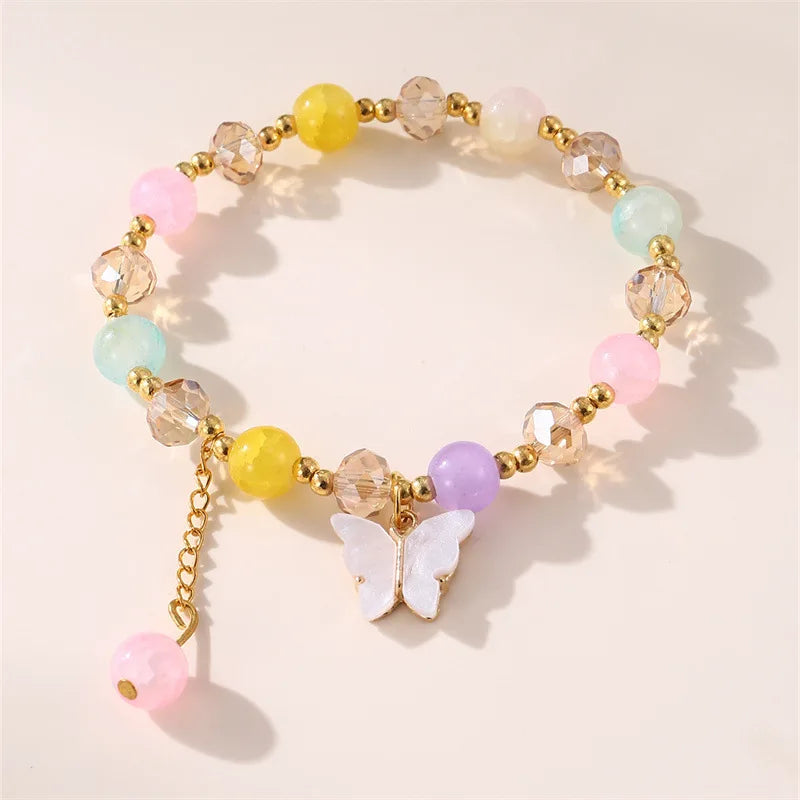 Butterfly Pendant Bracelet