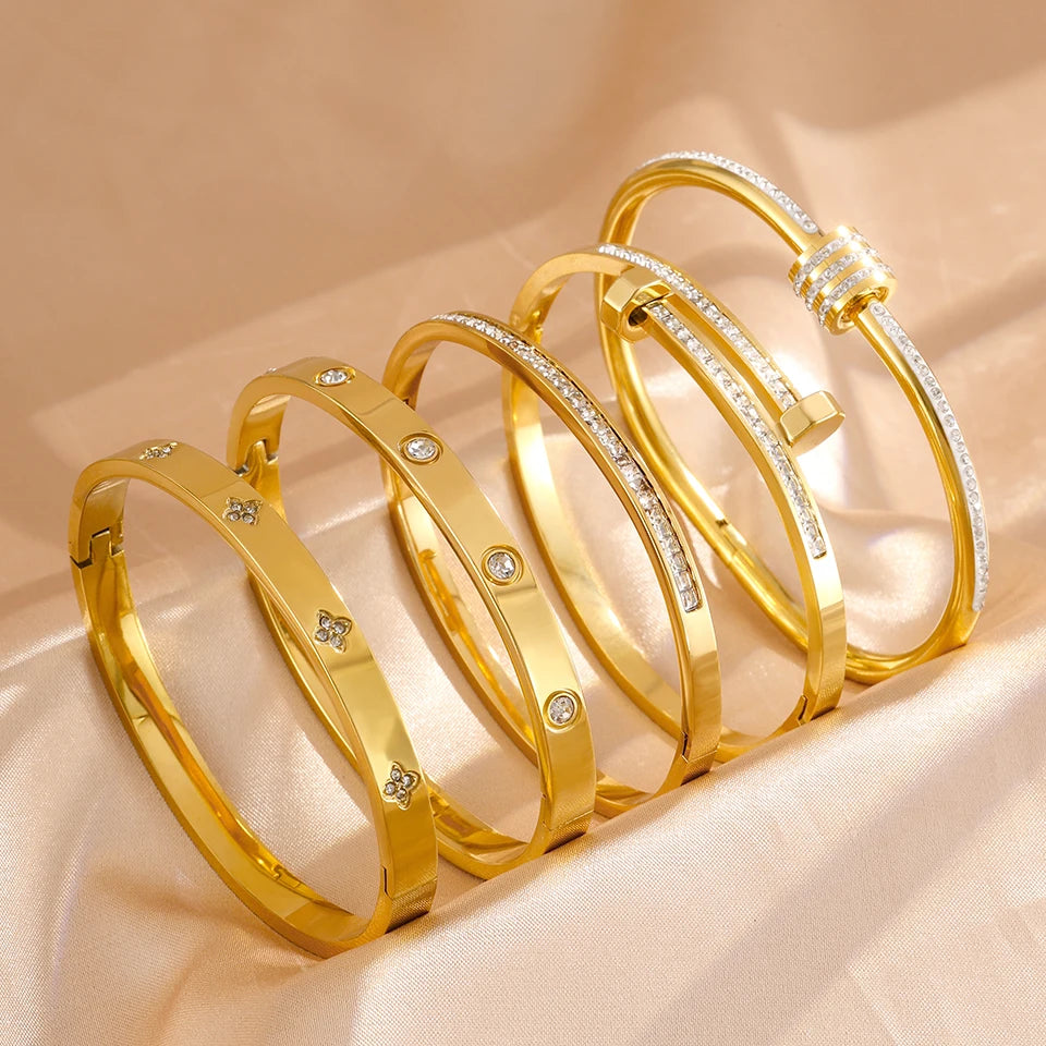 Couple's Stacked Bracelet