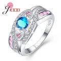 silver stone ring