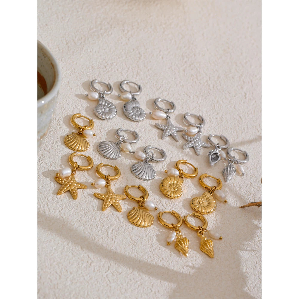 Ocean Style Earrings
