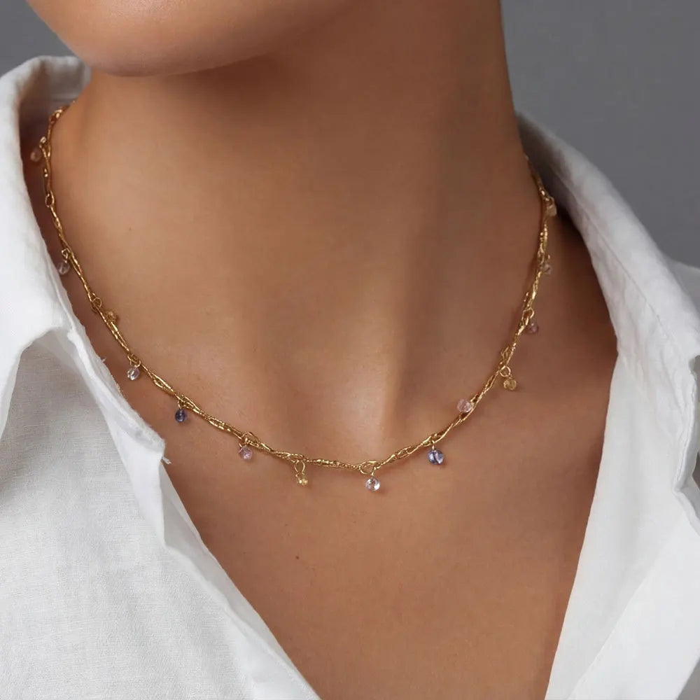Twisted Stainless Steel Necklace