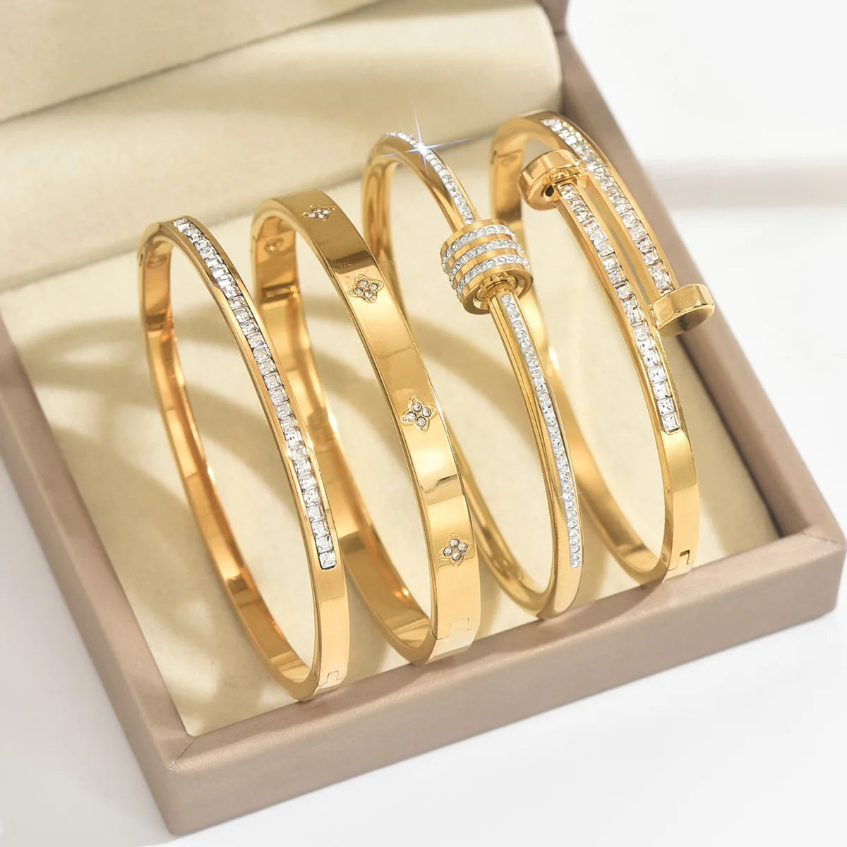 Couple's Stacked Bracelet