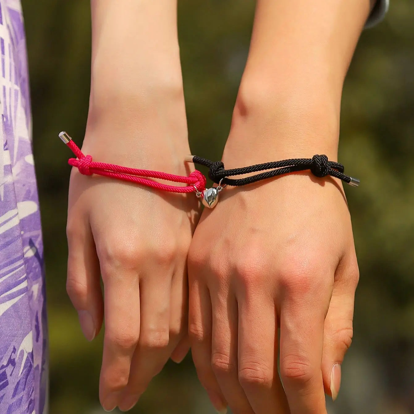 Couple's love bracelet