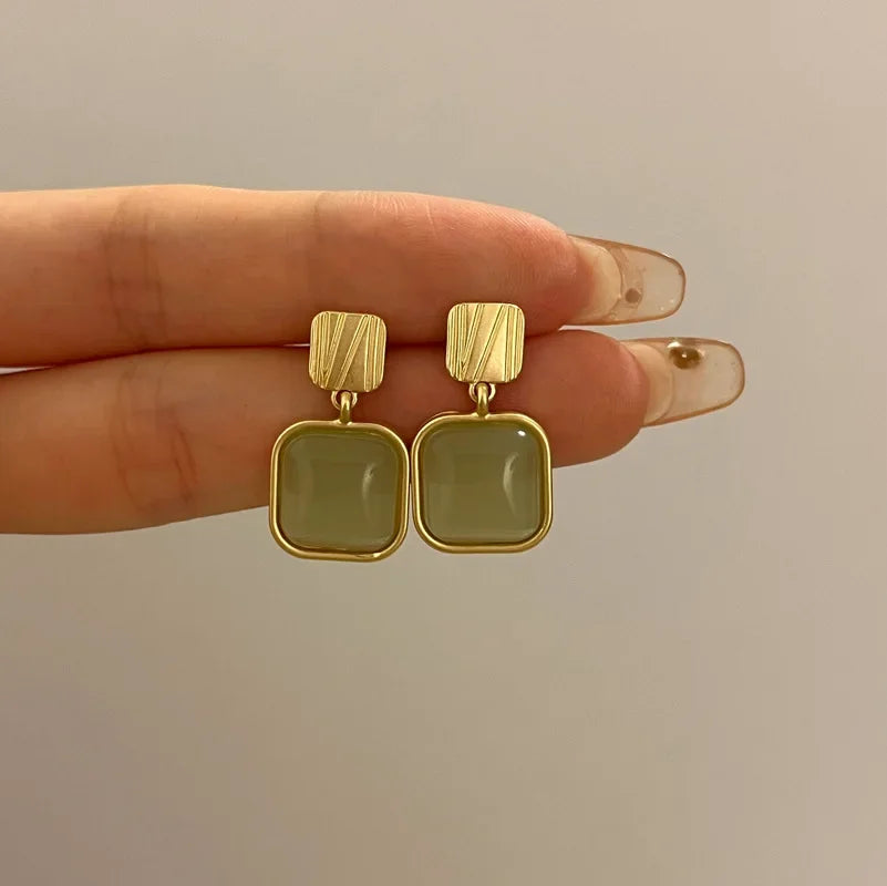 Stone Earrings