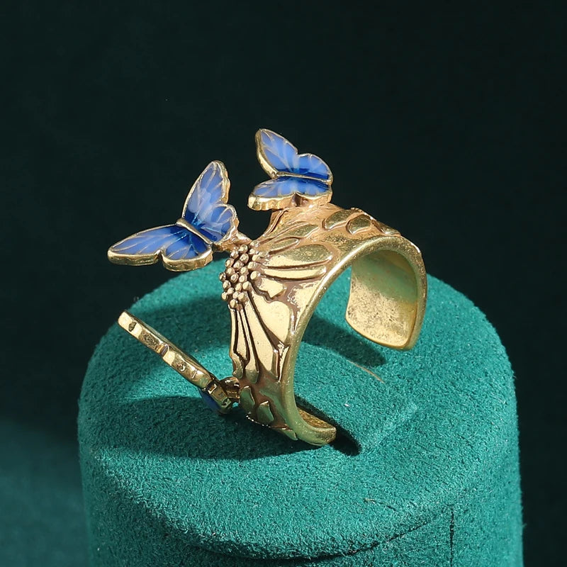 Butterfly Crown Ring