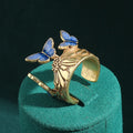 Butterfly Crown Ring