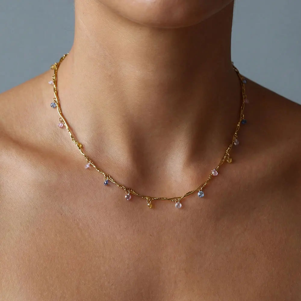Twisted Stainless Steel Necklace