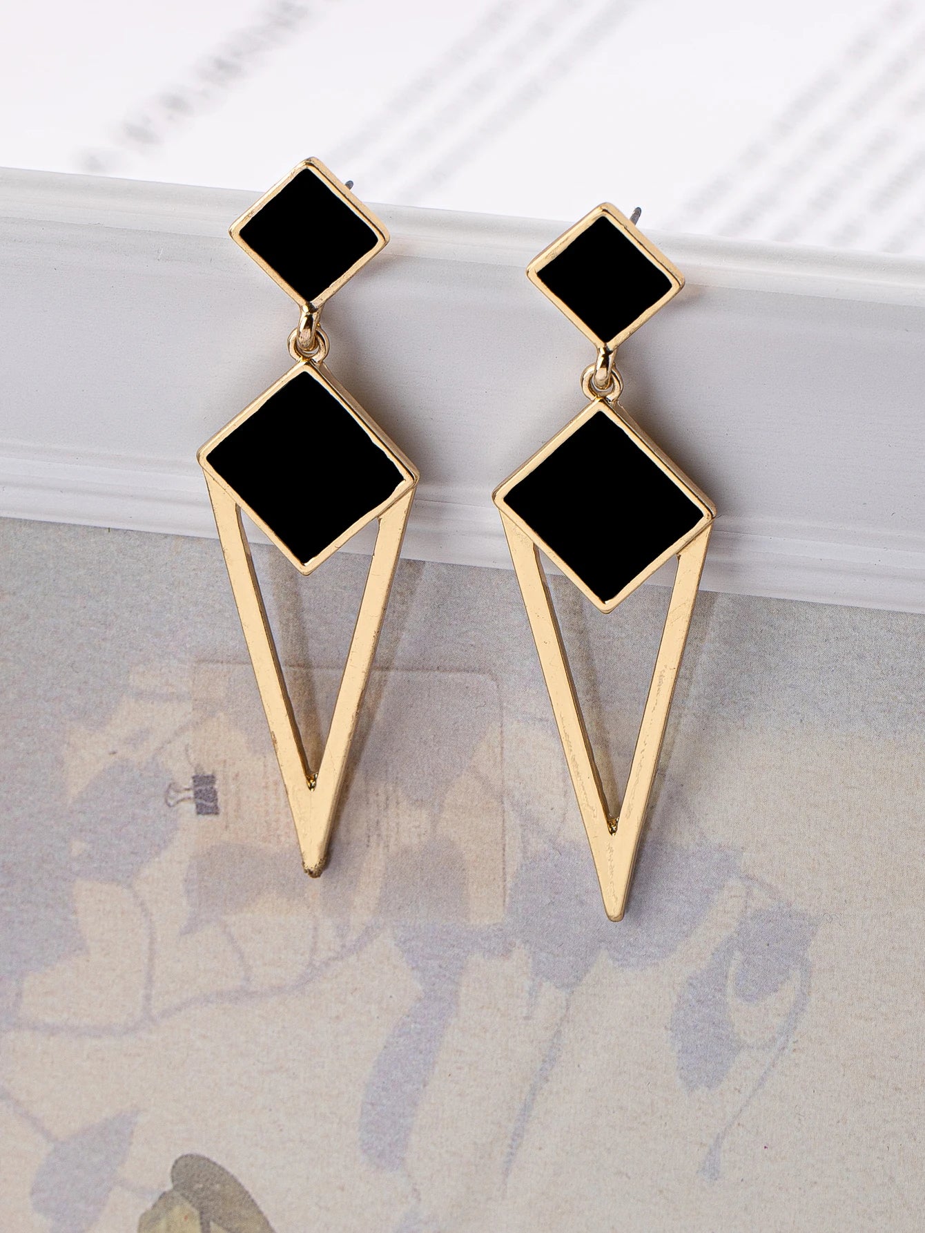 Oil Drip Earrings