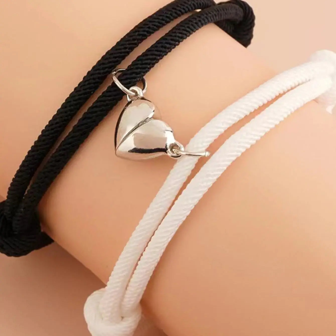 Couple's love bracelet