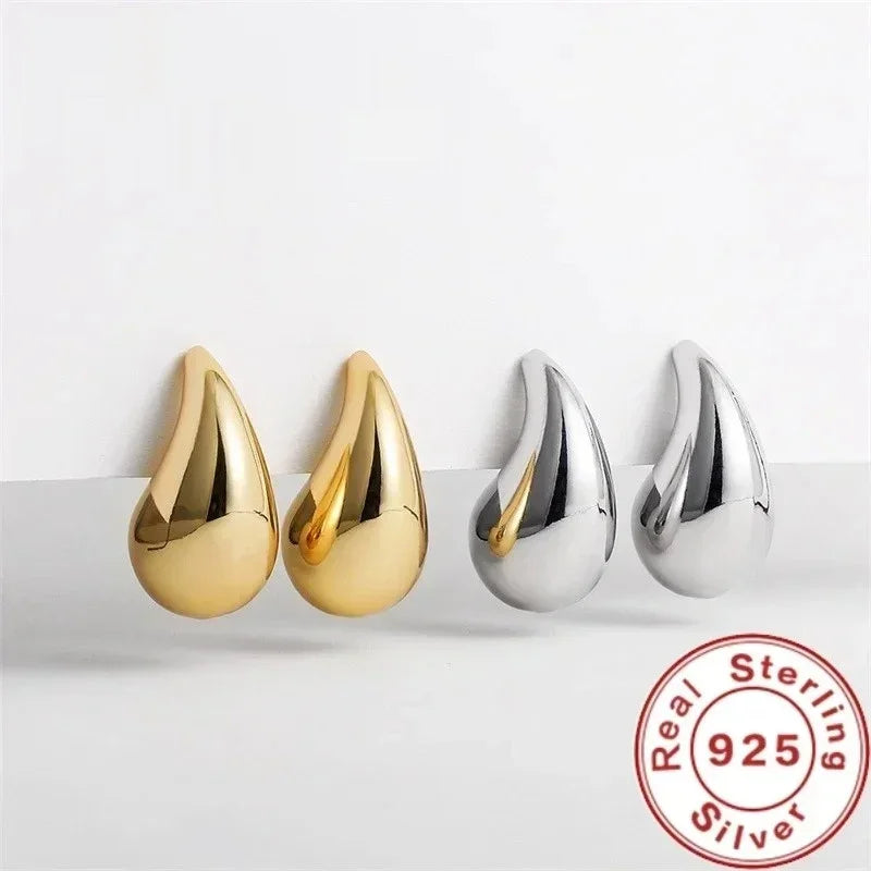 18K Gold Plated  Water Drop Earring