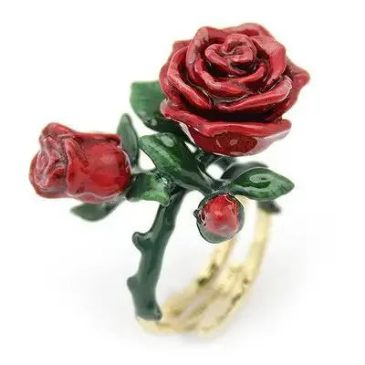 korean flower ring