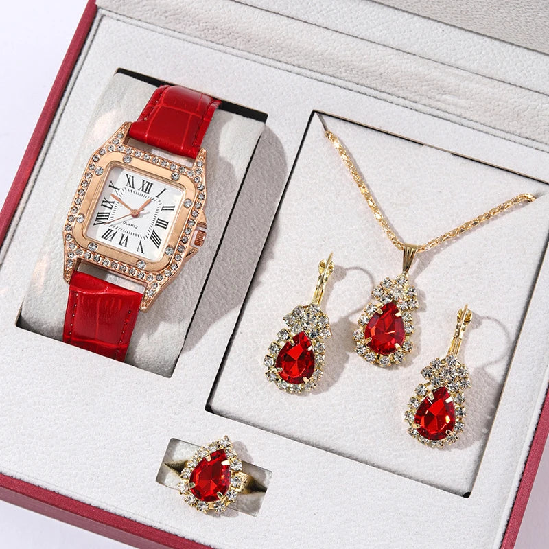 Red Diamonds Set