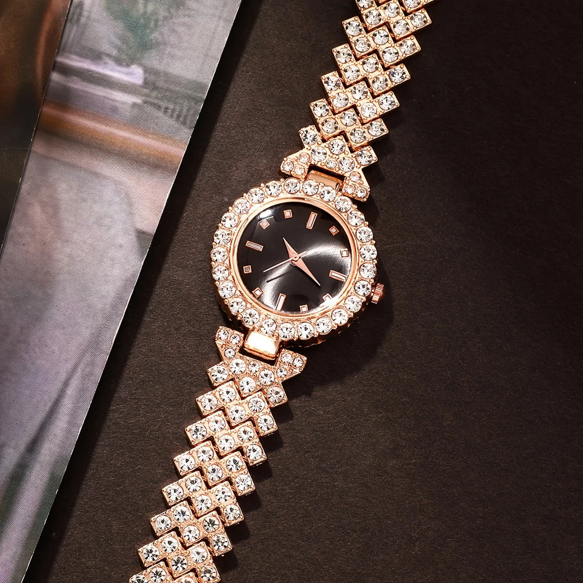 Balck face Diamond set
