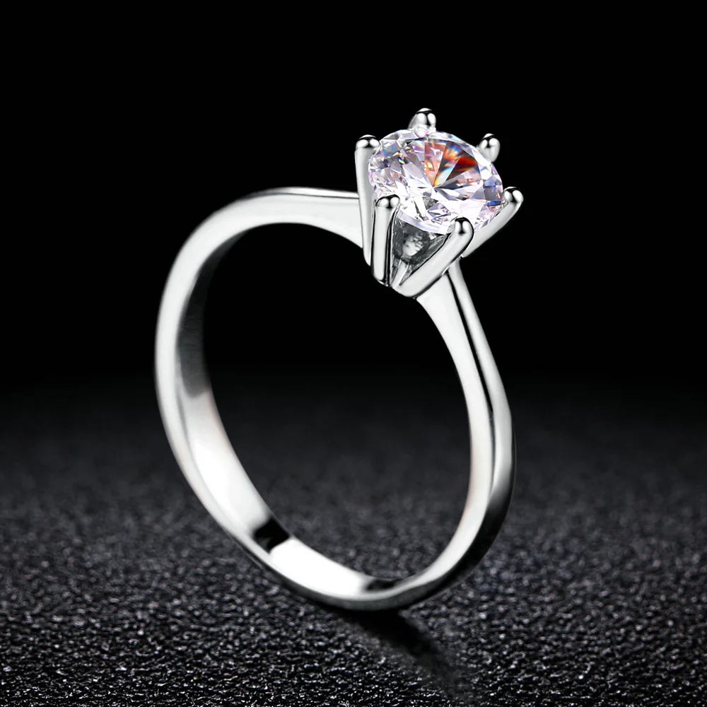 Classic 1 Carat Crystal Ring