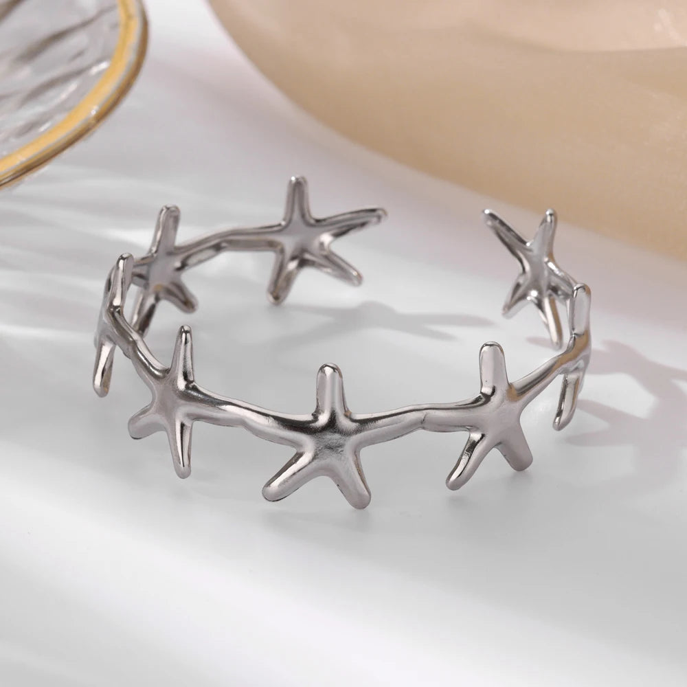 Starfish Bangles Bracelets